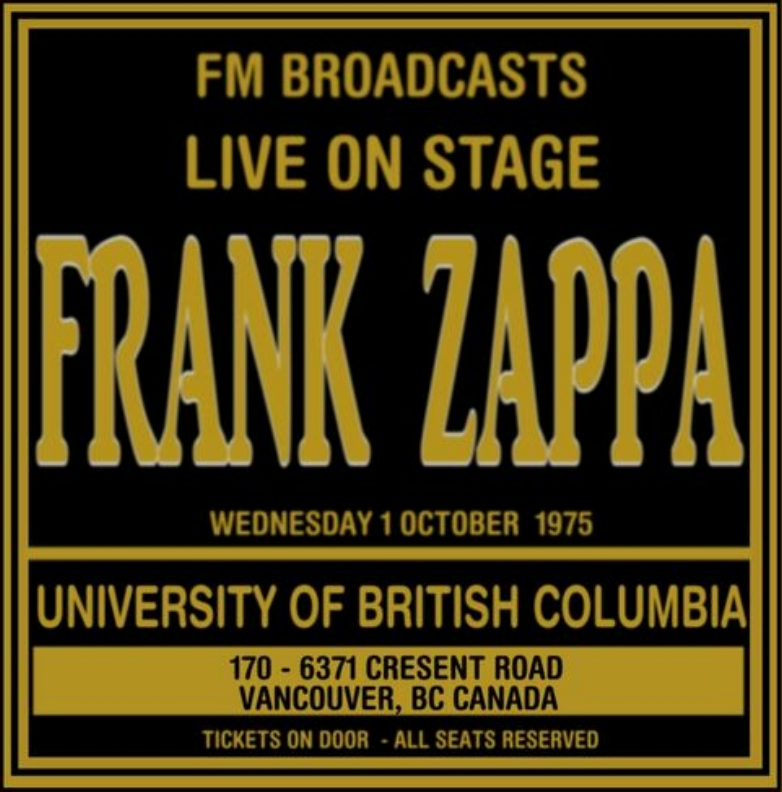 01/10/1975War Memorial Gymnasium, Vancouver, Canada